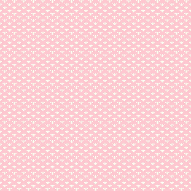 Local Honey Quilt Fabric - Bee Dot in Blush Pink - 90663-21