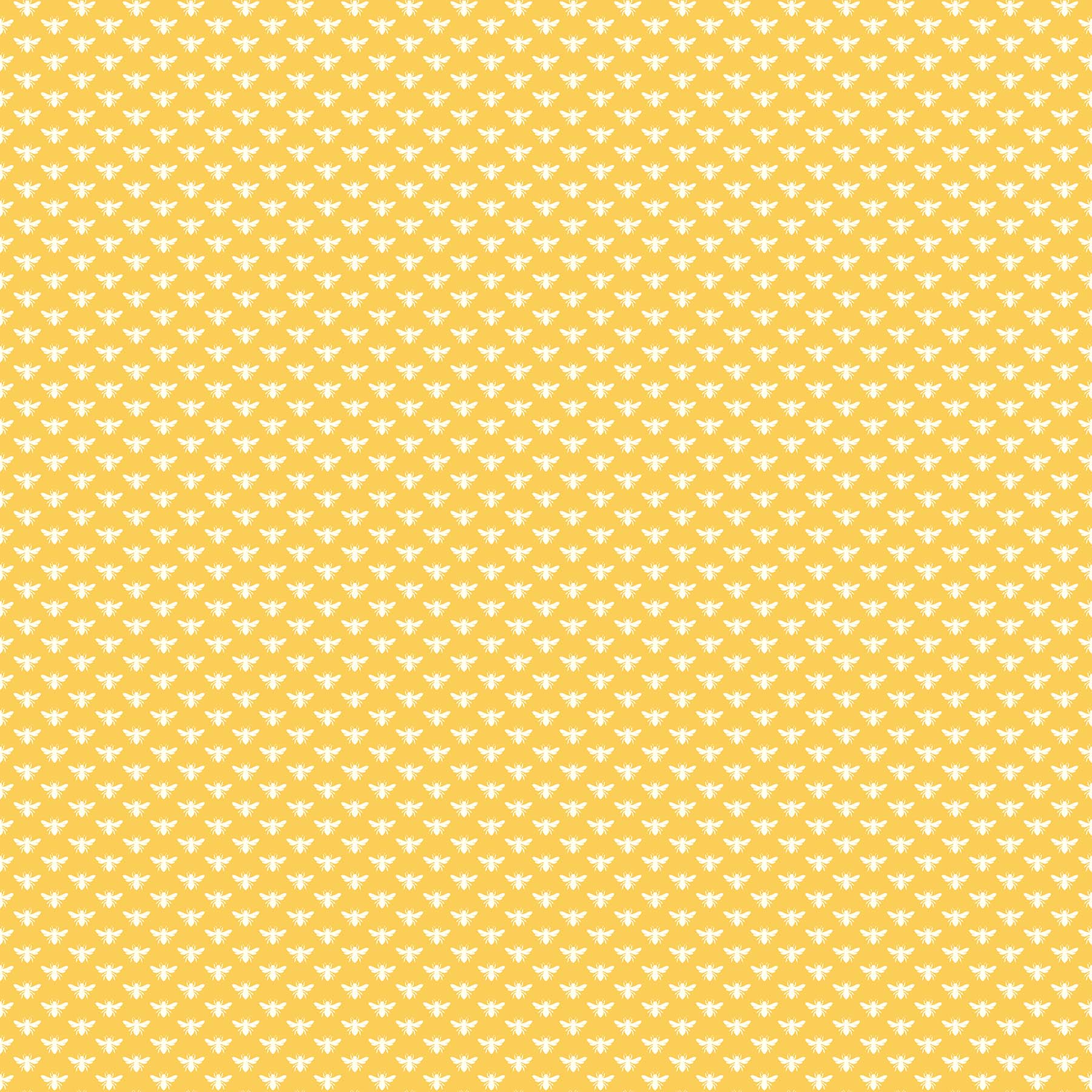 Local Honey Quilt Fabric - Bee Dot in Sunshine Yellow - 90663-50