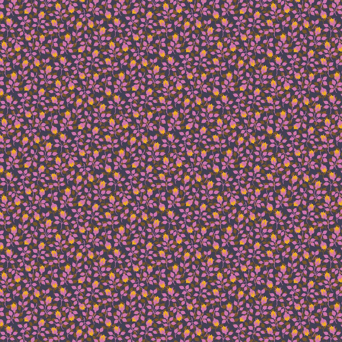 Local Honey Quilt Fabric - Rosebud in Violet Purple - 90662-80