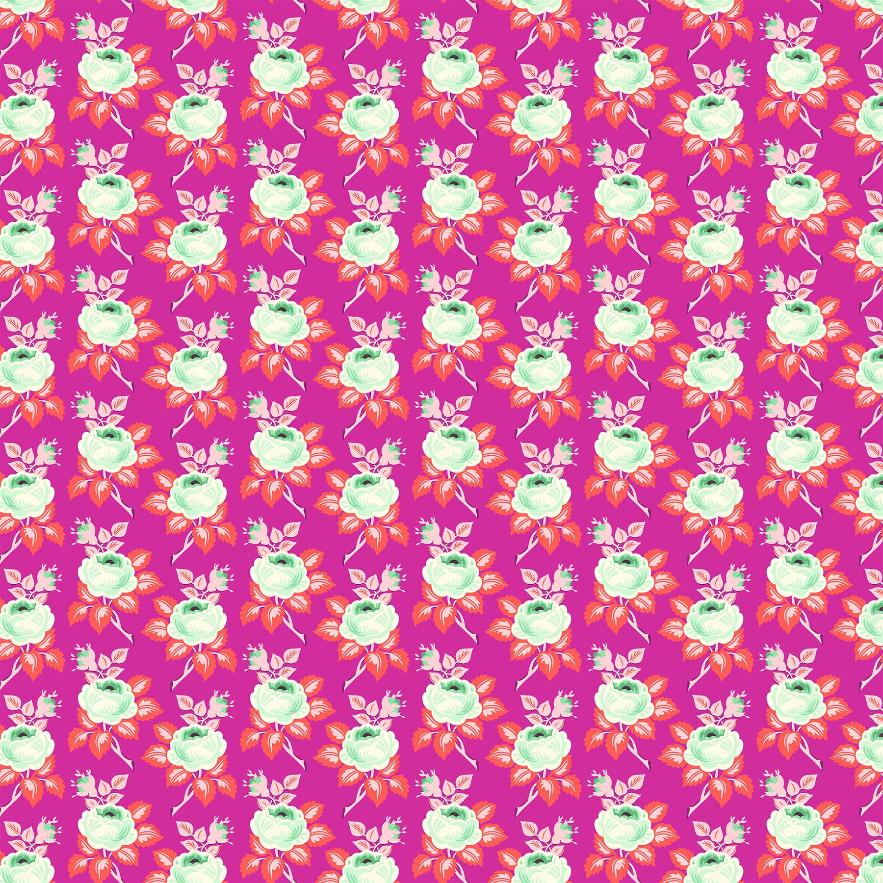 Local Honey Quilt Fabric - Sweet Roses in Violet Pink/Purple - 90661-28