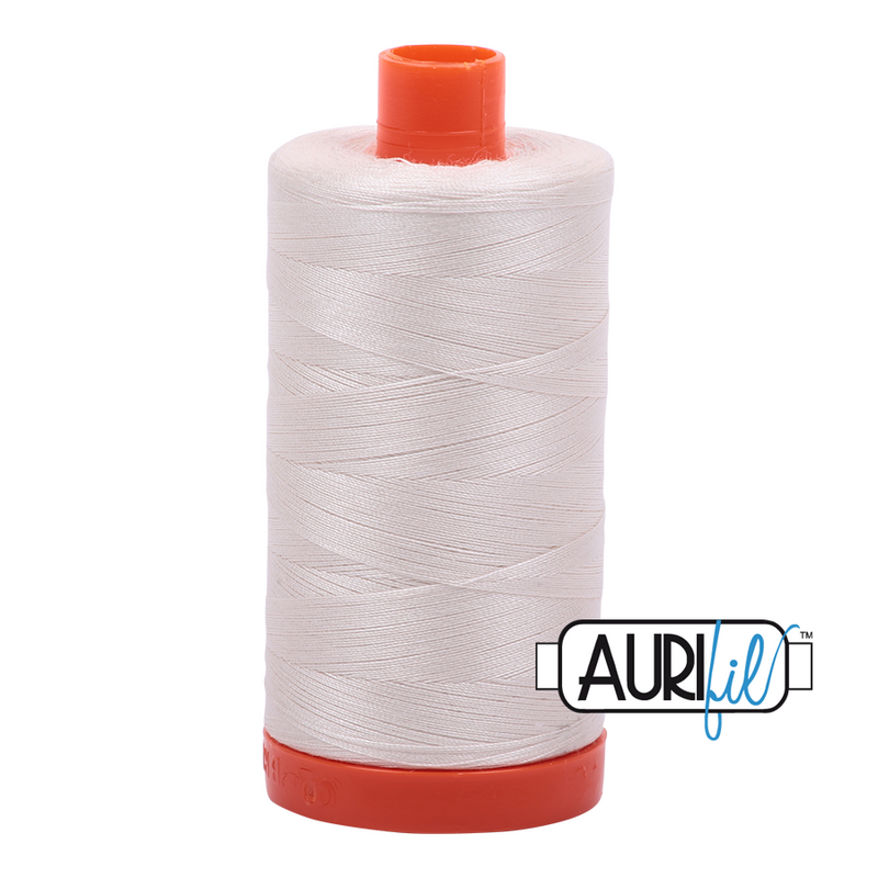 Aurifil 50 wt cotton thread, 1300m, Muslin (2311)