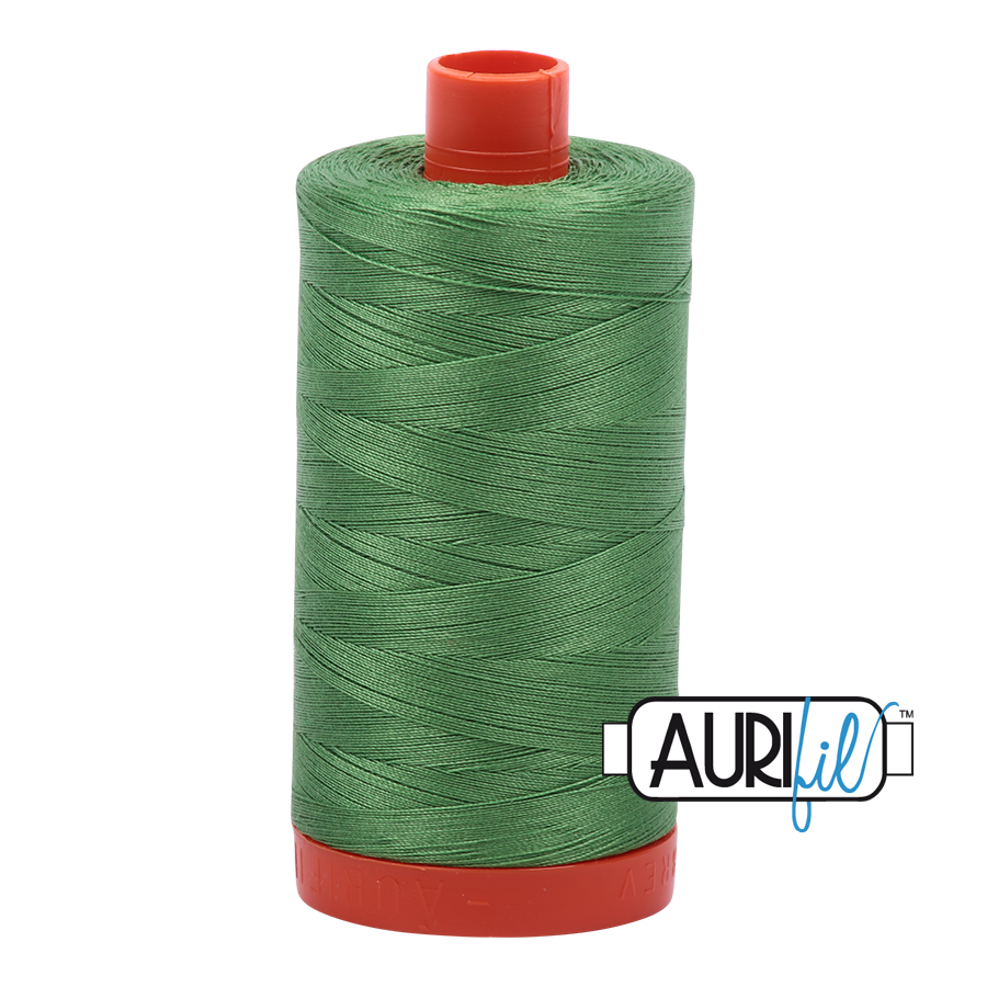 Aurifil 50 wt cotton thread, 1300m, Green Yellow (2884)