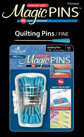 Magic Pins Quilting Pins - Fine, .05mm, 1 3/4", set of 50 - 219560