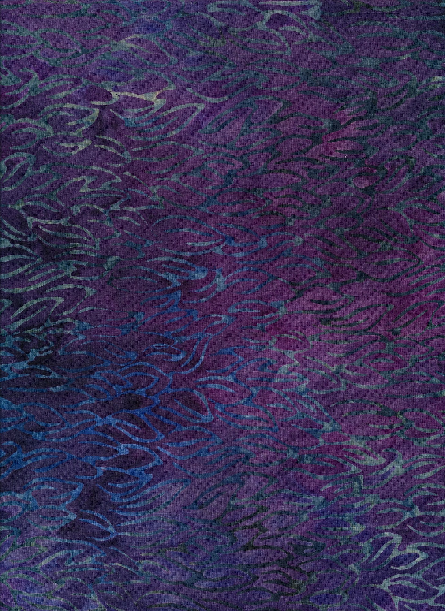 Majestic Batiks Quilt Fabric - B'Dazzled Leaves in Purple - B'Dazzled 331