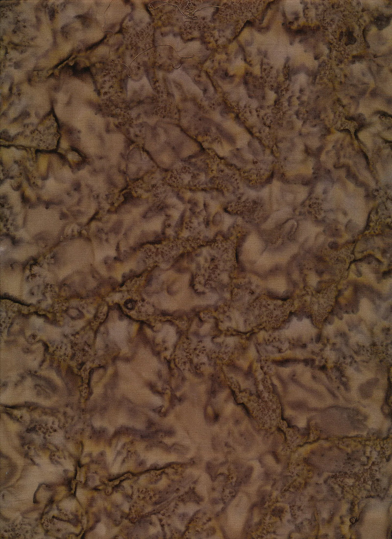 Majestic Batiks Quilt Fabric - Hazel Blender in Brown - HAZEL 204