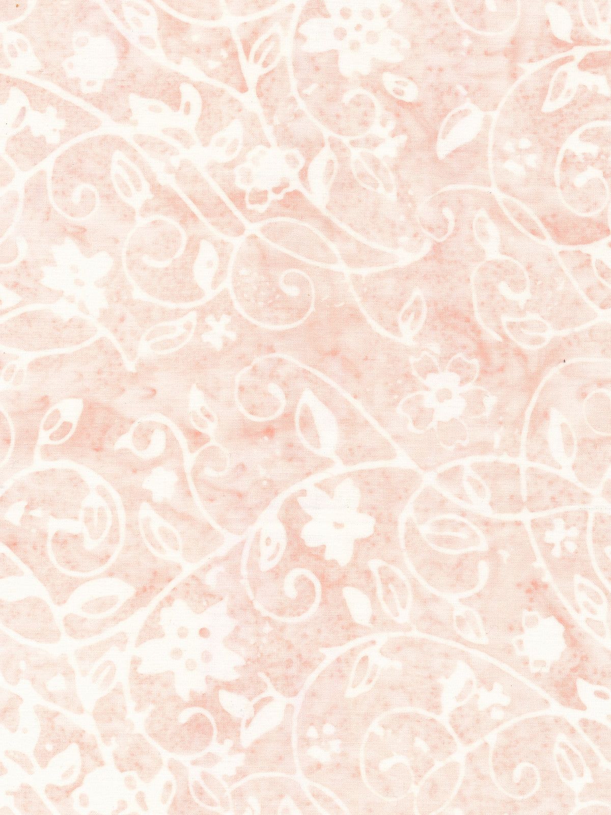 Majestic Batiks Quilt Fabric - Strawberry Lemonade Flowers in Light Pink - Strawberry Lemonade-600