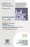 Mega Star 2 Quilt Pattern - ZC MS2QP
