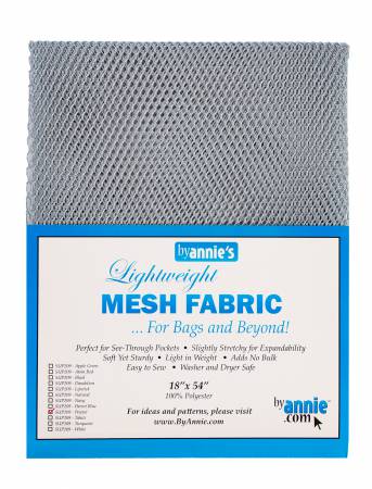 Mesh - Lightweight ByAnnie, 18 in x 54 in - Pewter - SUP209-PEW