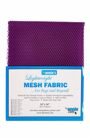 Mesh - Lightweight ByAnnie, 18 in x 54 in - Tahiti Purple - SUP209-TAH