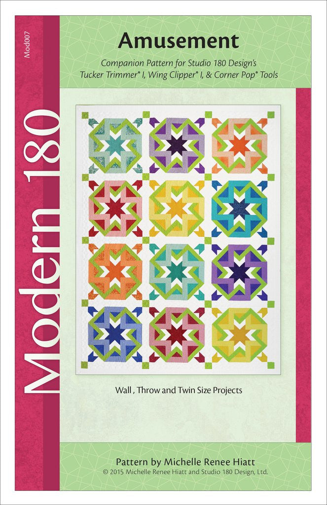 Amusement Quilt Pattern - Mod007w