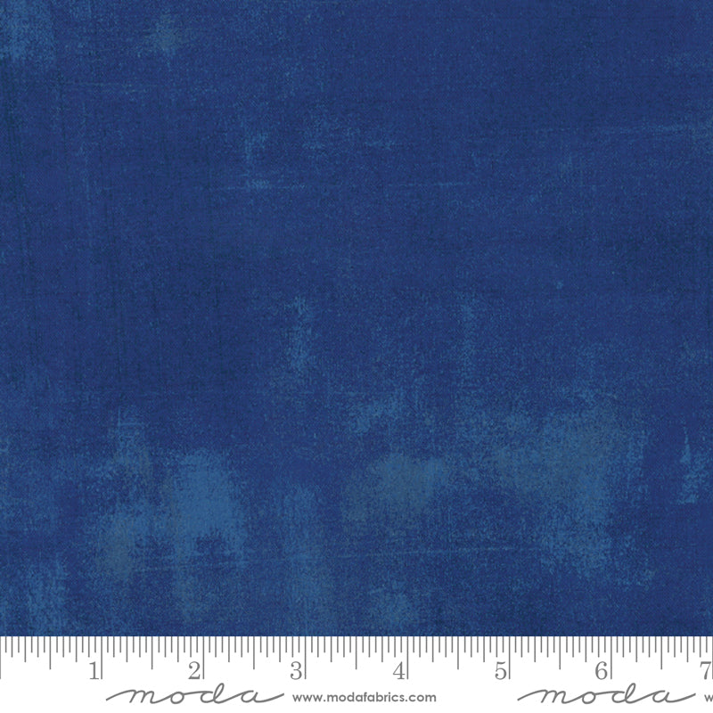 Moda 108" wide Grunge Backing in Cobalt Blue - 11108 223