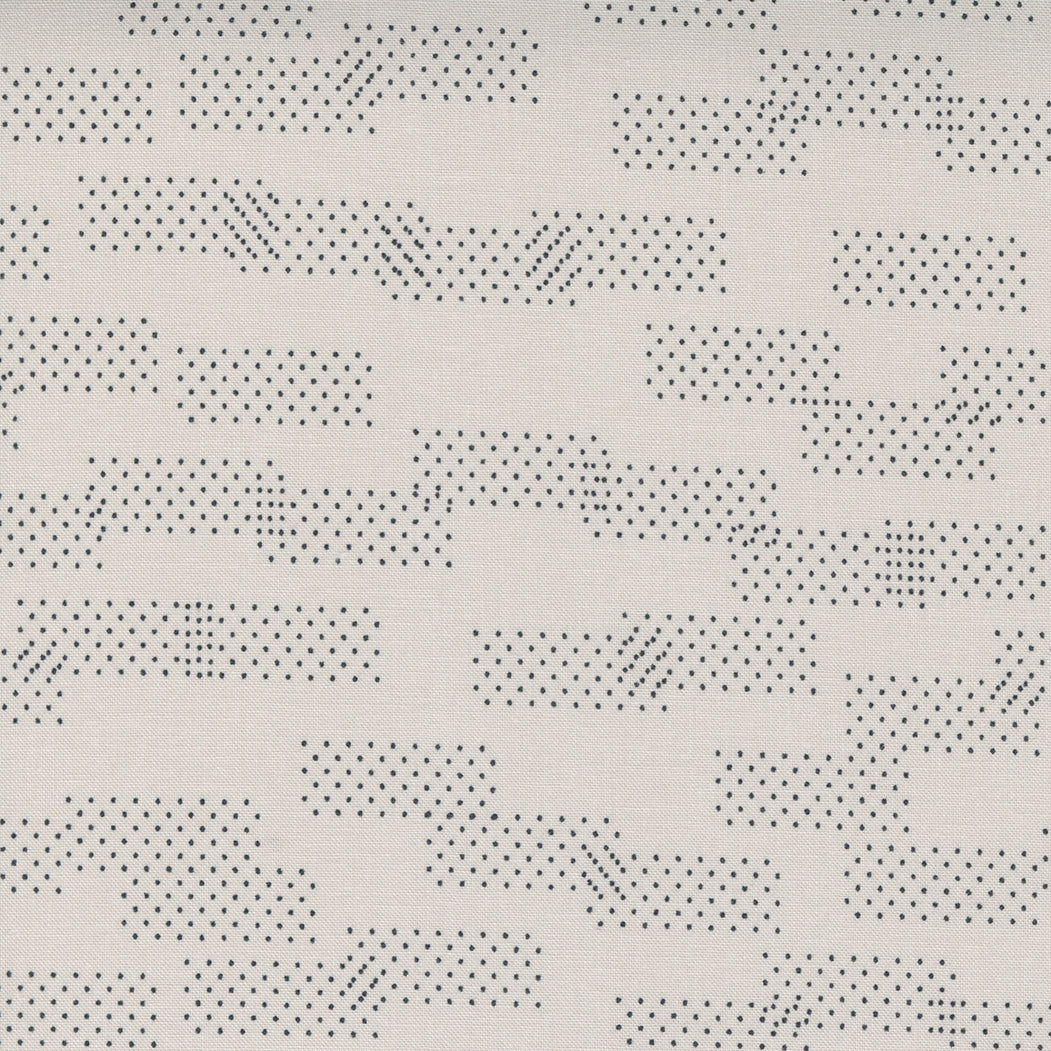 Modern Background Even More Paper Quit Fabric - Washi in Fog Gray - 1765 21
