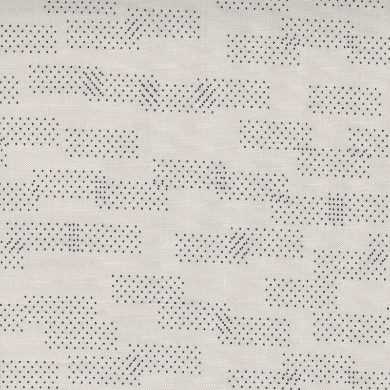 Modern Background Even More Paper Quit Fabric - Washi in Fog Gray - 1765 21
