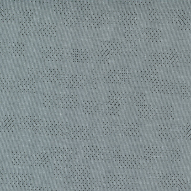 Modern Background Even More Paper Quit Fabric - Washi in  Steel Gray - 1765 26