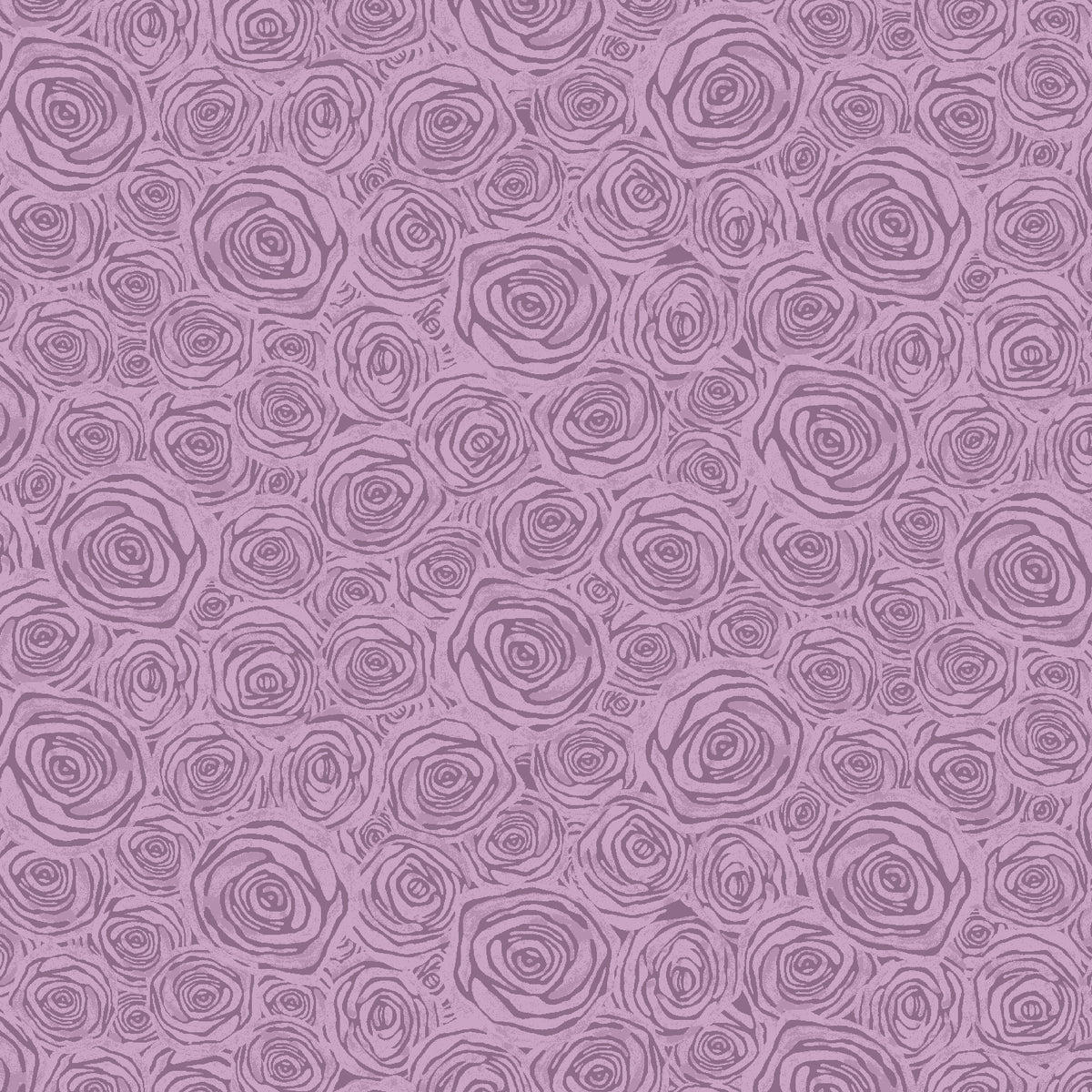 Moonlight Garden Quilt Fabric - Rosy Disposition Tonal Floral in Lilac Purple - RJ5503-LI1