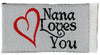 Nana Loves You Tag-it-Ons - CKS004