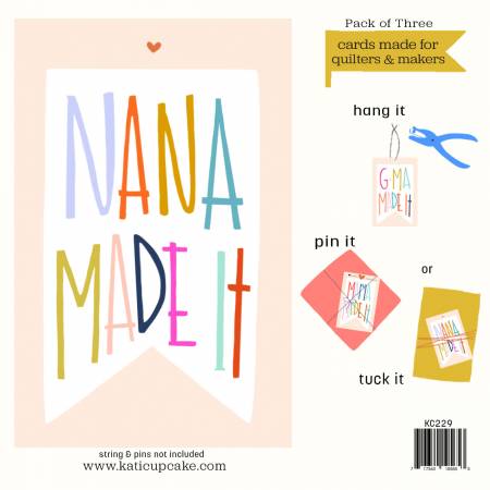 Nana Made It Gift Tags - KC229