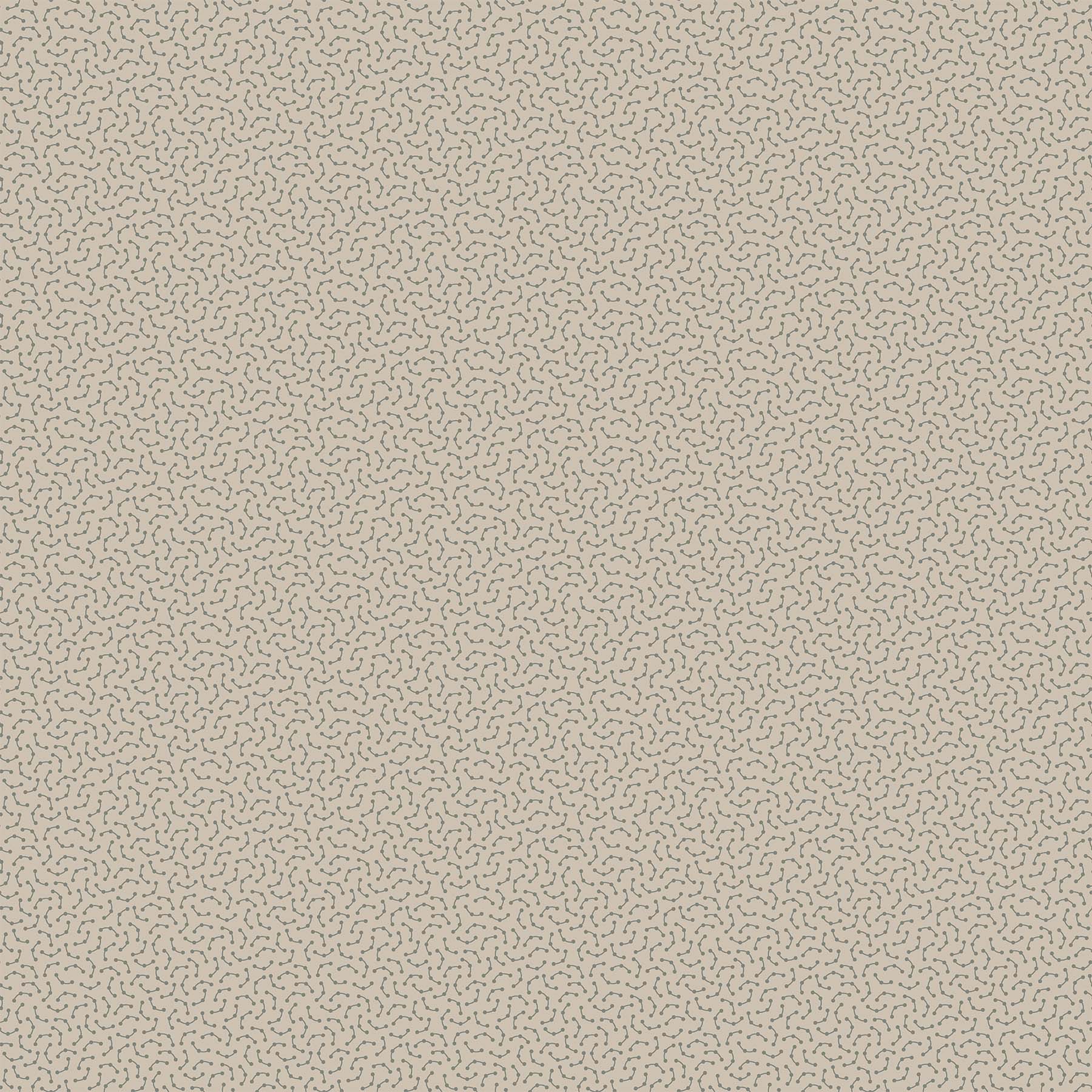 Neutrality Quilt Fabric - Dotted Arcs in Putty - 10289-35
