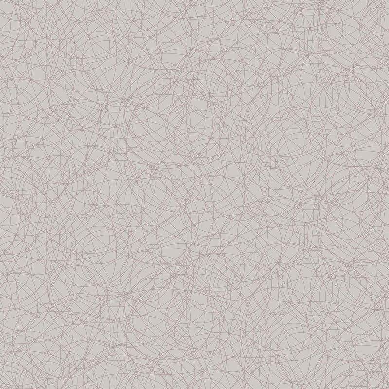 Neutrality Quilt Fabric - Round and Round in Gull - 10292-91