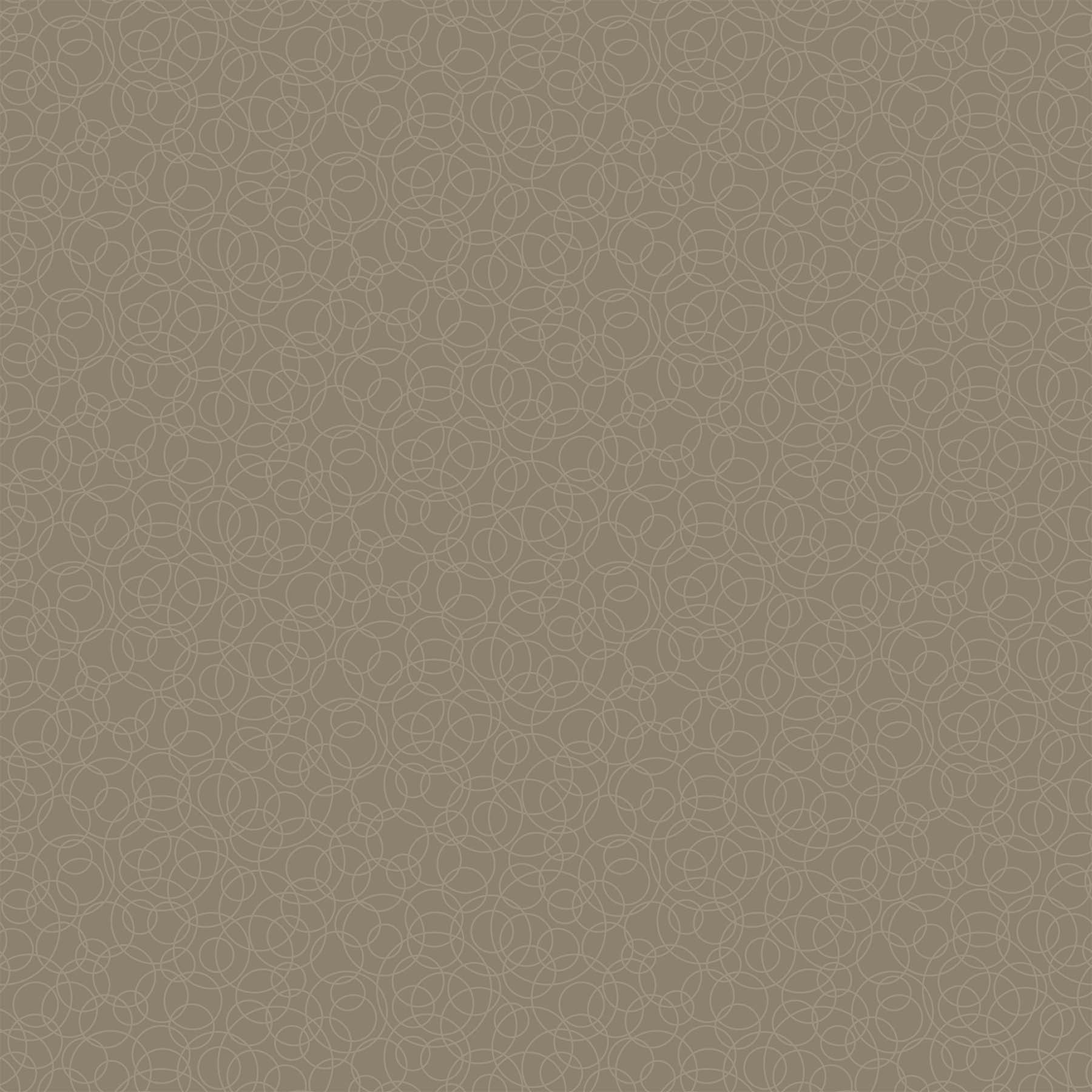 Neutrality Quilt Fabric - Tangled Circles in Mud Pie - 10295-35
