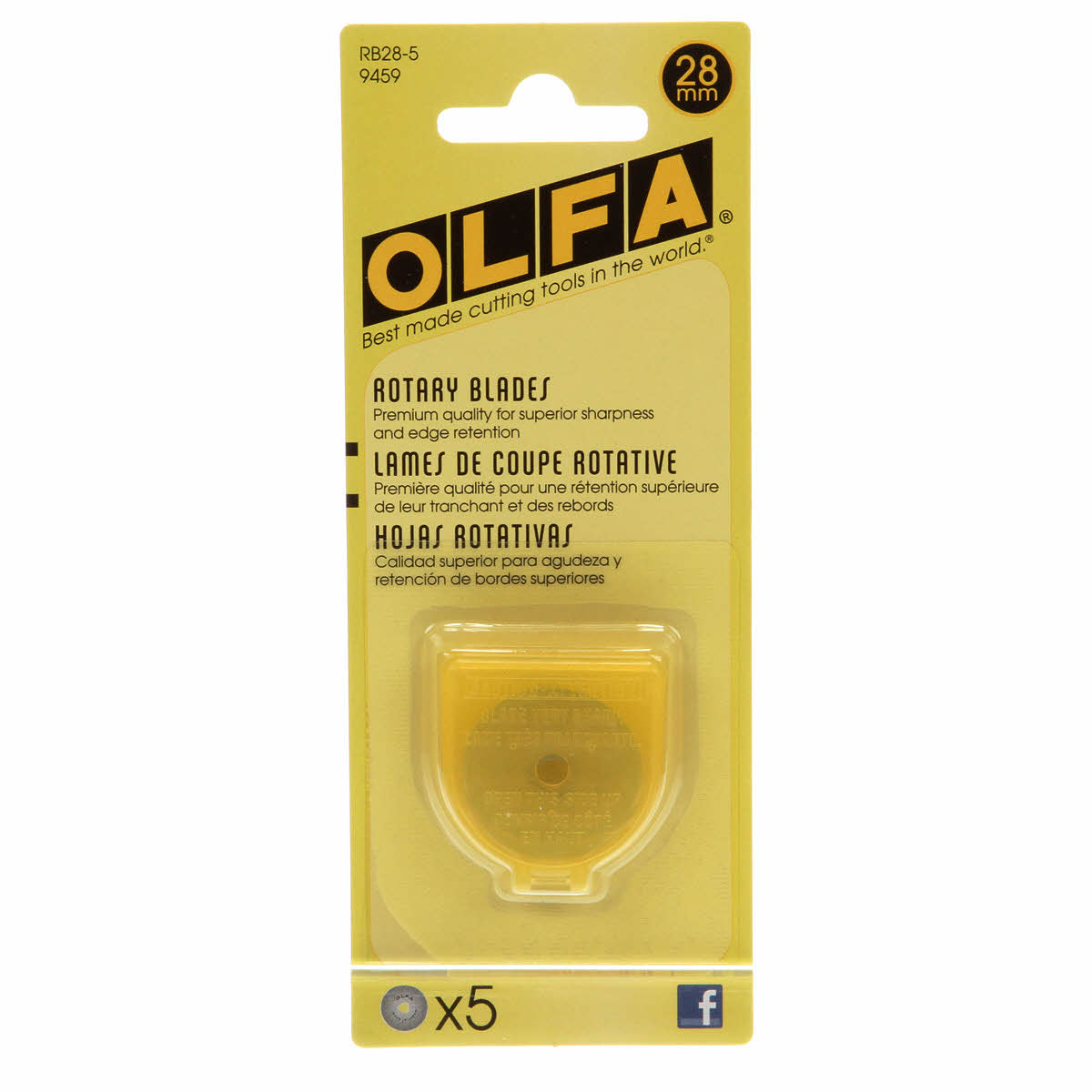 Olfa RB 60 Rotary Cutter Blades (5 pack)