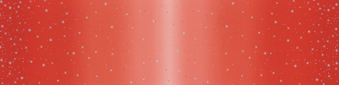Ombre Fairy Dust Quilt Fabric - Cherry Red - 10871 314M