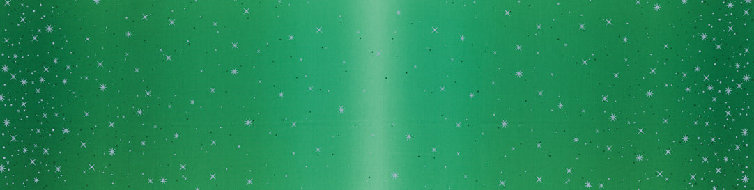 Ombre Fairy Dust Quilt Fabric - Kelly Green - 10871 323M