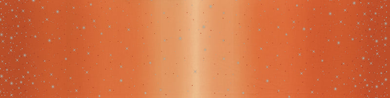 Ombre Fairy Dust Quilt Fabric - Persimmon Orange - 10871 216M