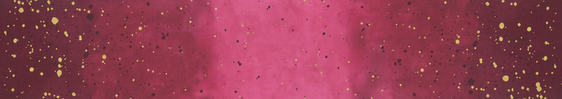 Ombre Galaxy Metallic Quilt Fabric - Burgundy - 10873 317M