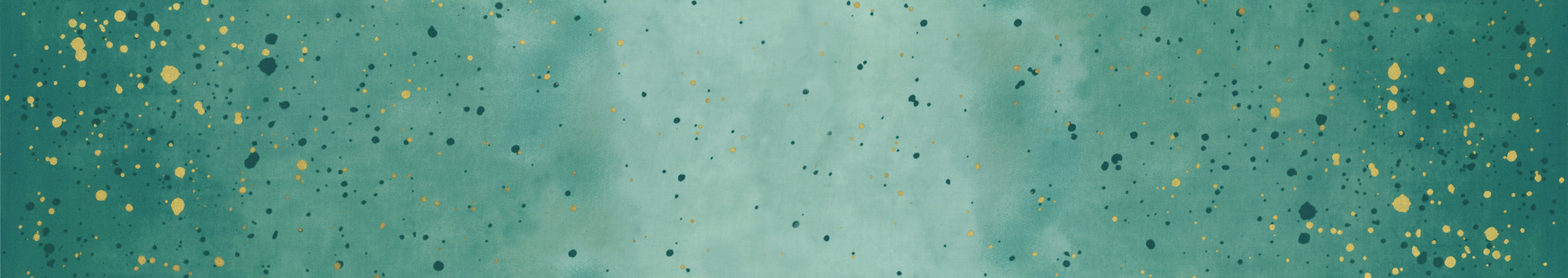 Ombre Galaxy Metallic Quilt Fabric - Lagoon Aqua - 10873 207M