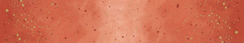 Ombre Galaxy Metallic Quilt Fabric - Persimmon Red/Orange - 10873 216M