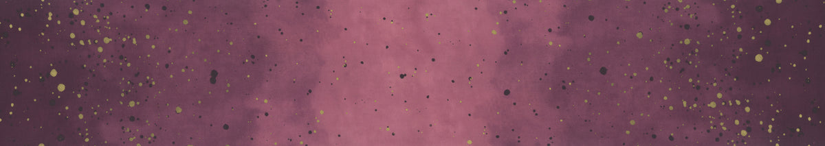 Ombre Galaxy Metallic Quilt Fabric - Plum Purple - 10873 208M