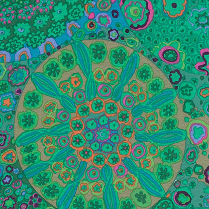 Kaffe Fassett Classics - Millefiore in Jade - PWGP092.JADEX