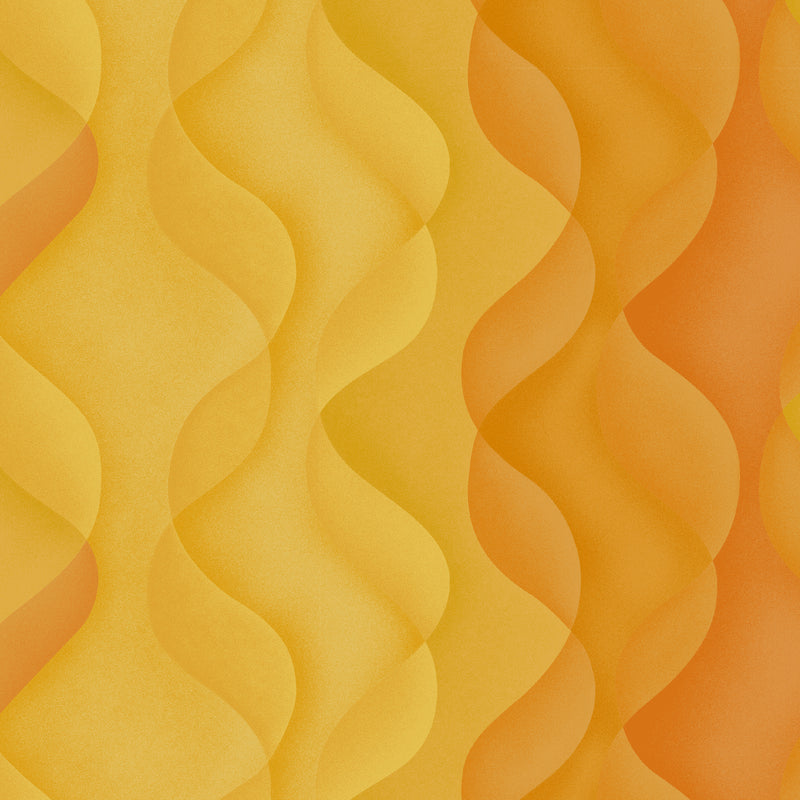 Playa Quilt Fabric - Dunes in Orange - JB600-OR7