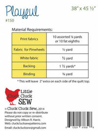 Playful Quilt Pattern by Cluck Cluck Sew - CCS150