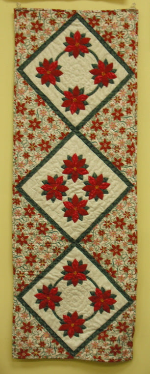 Digital Download: Poinsettia Table Runner