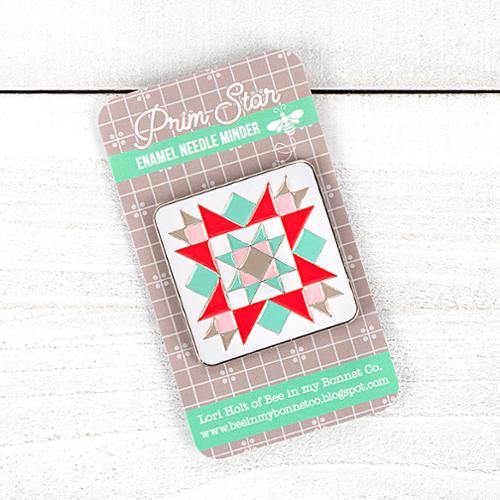 Prim Star Enamel Needle Minder from It's Sew Emma - ISE 808