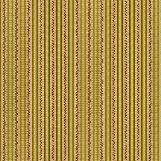 Primrose Quilt Fabric - Morning Ray Stripes in Brass Gold - A-187-NV