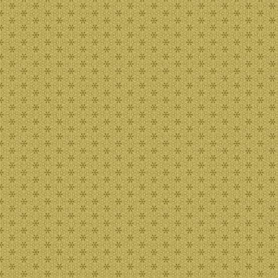 Primrose Quilt Fabric - Starflower in Old Gold - A-528-V