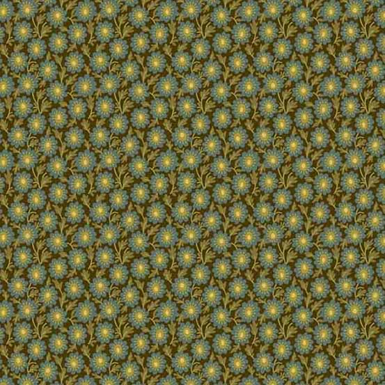 Primrose Quilt Fabric - Trail Mix in Deep Teal - A-532-NT