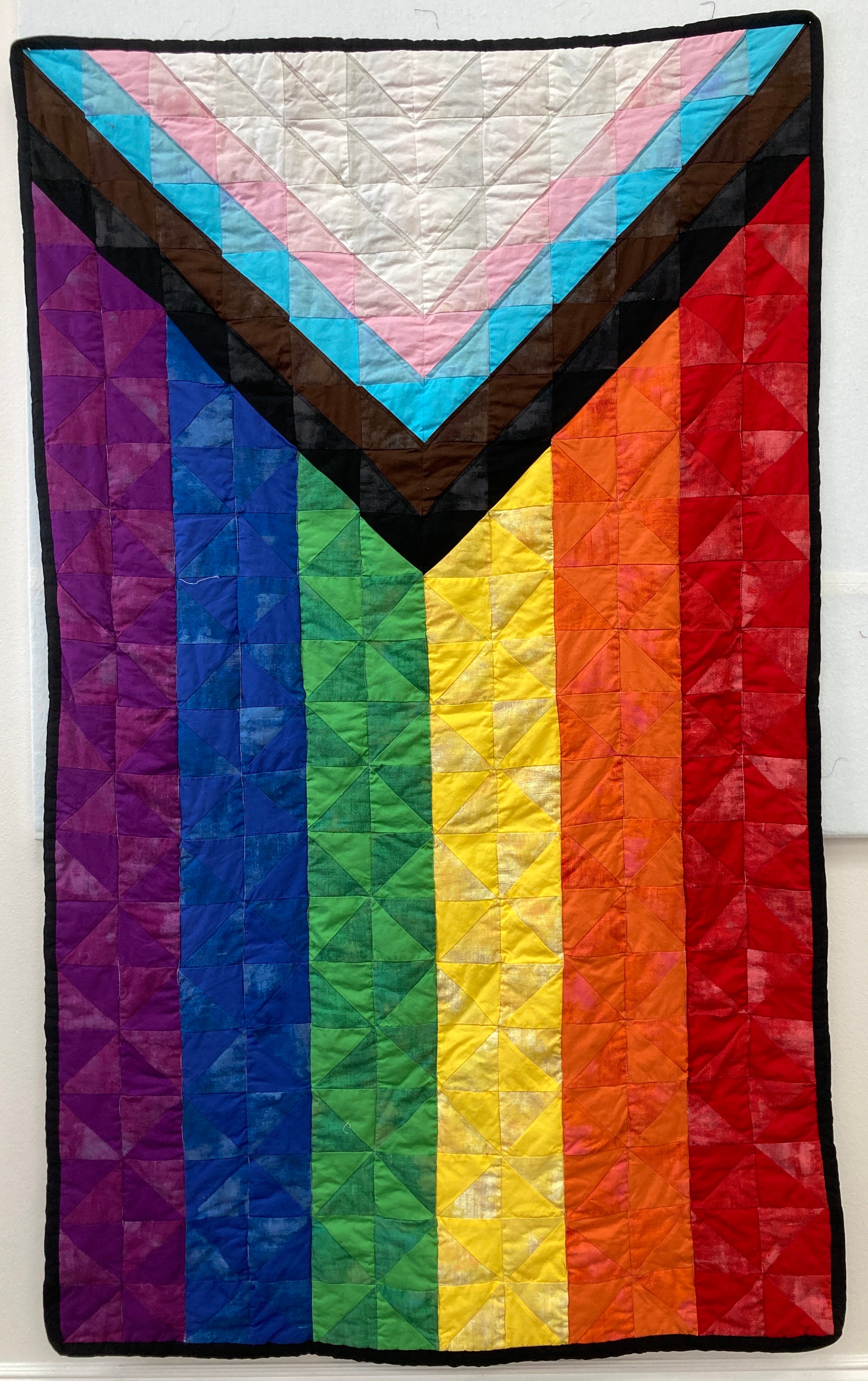 Progressive Pride Flag Quilt Kit - PPF-KIT