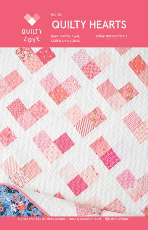 Quilty Hearts Quilt Pattern - QLP125