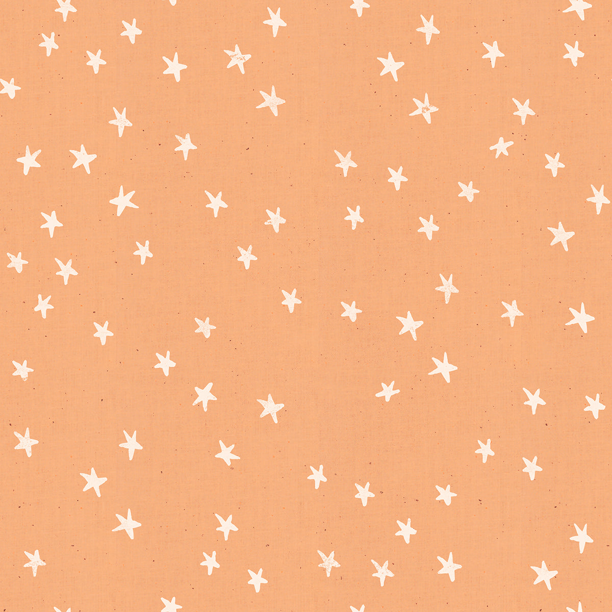 Starry Quilt Fabric - Stars in Warm Peach - RS4006 - 17