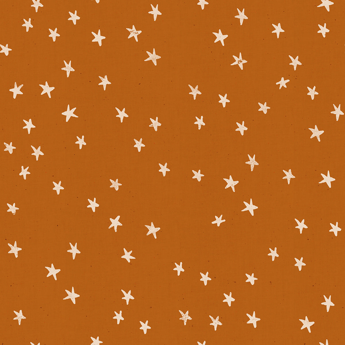 Starry Quilt Fabric - Stars in Saddle (Tan on Brown) - RS4006 - 20