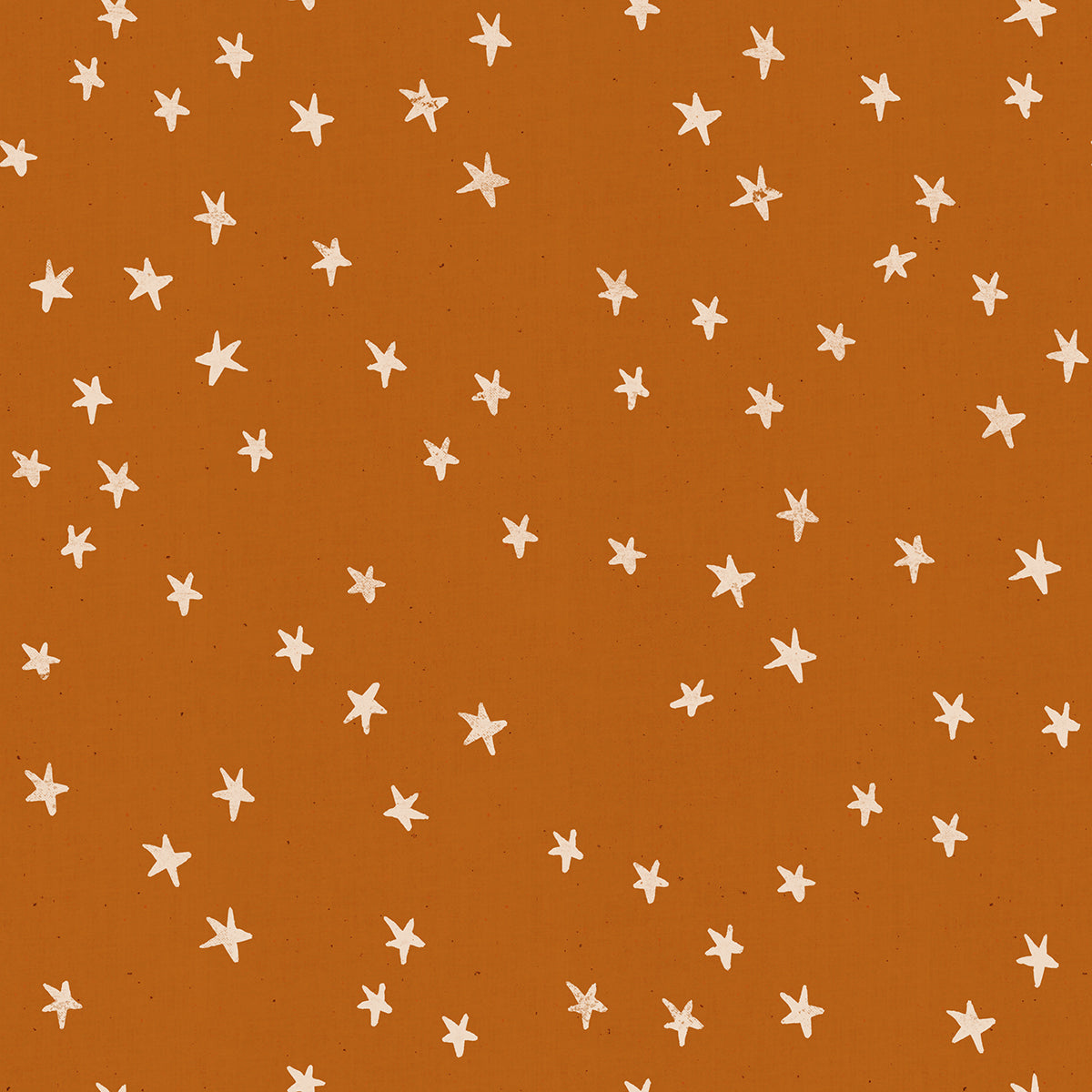 Starry Quilt Fabric - Stars in Saddle (Tan on Brown) - RS4006 - 20
