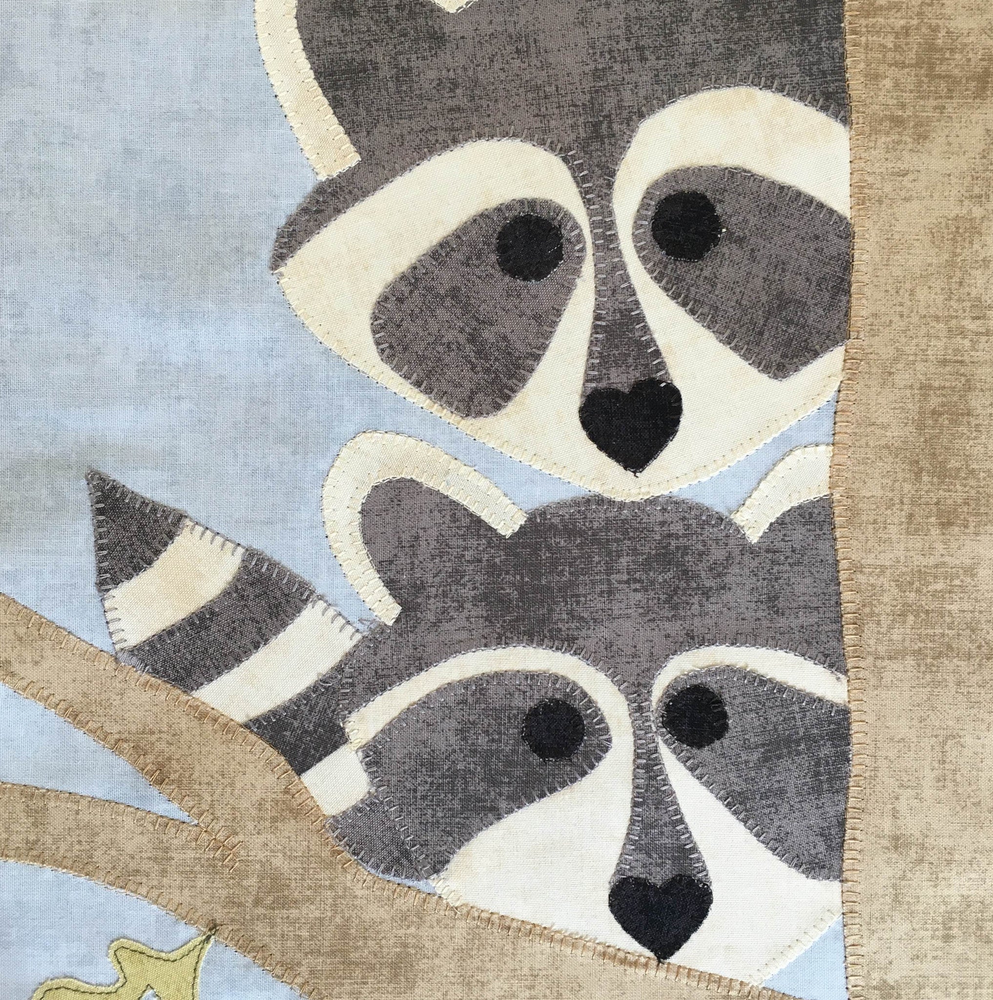 Pattern Only: Raccoons and Robins Treehouse - ONLINE ORDERS