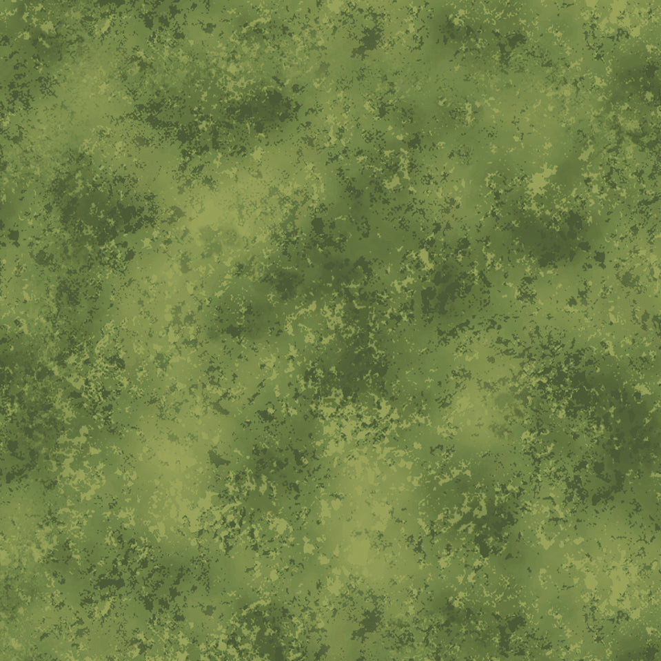Rapture Quilt Fabric - Blender in Moss Green - 1649-27935-HS