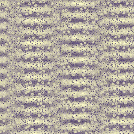 Reminiscence Quilt Fabric - Baby Breath in Purple - A-337-P