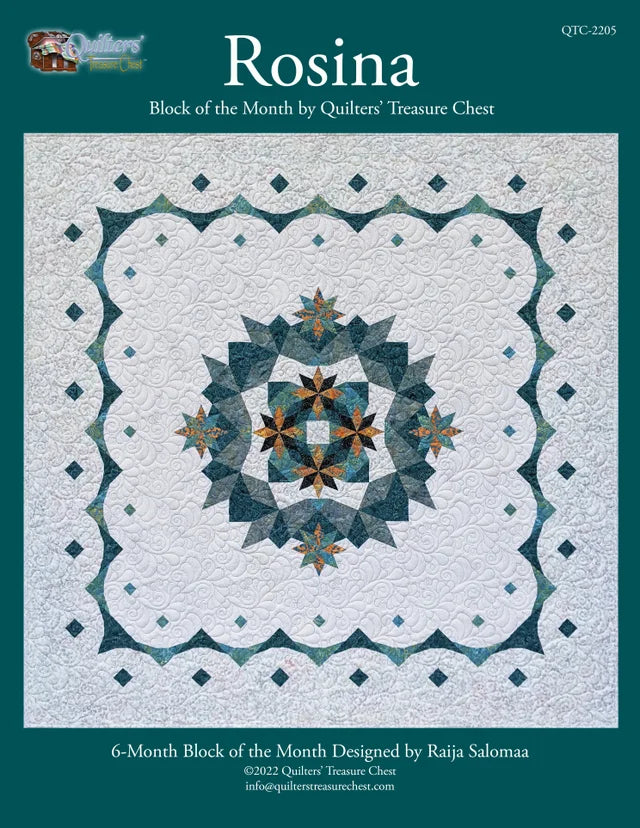Rosina Quilt Pattern from Quilter's Treasure Chest - QTC-2205