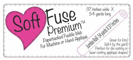 Soft Fuse Premium Fusible Web - BY THE YARD - SFP54YD